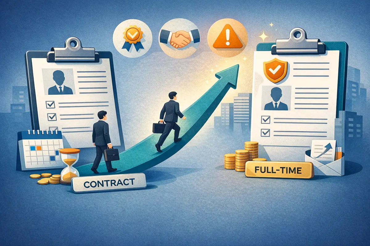 登用の流れを象徴する一つの主役を中心に、段階的な変化と全体の関係性が把握できる整理された構図